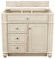 Bristol 36" Vanity, Vintage Vanilla, Without Top