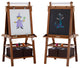 Little Partners Deluxe Learn and Play Art Center, Espresso