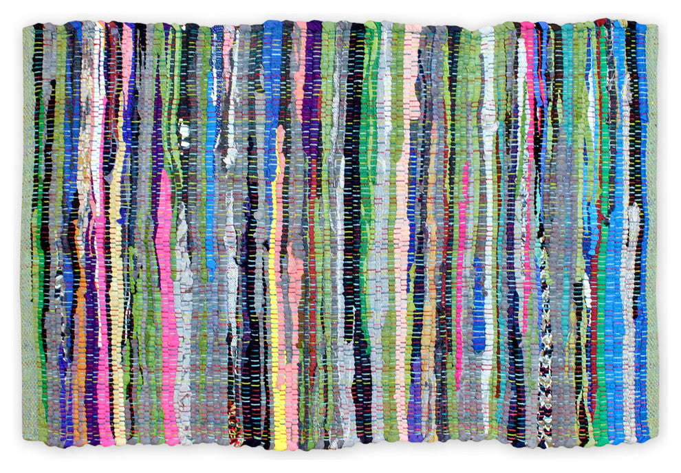 DII Multi Color Rag Rug