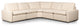 Tillery Power Recliner 5-Piece Sectional, Antigo Natural