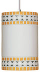 Borders Pendant Sunflower Yellow, Sunflower Yellow