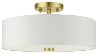 Satin Brass Timeless, Transitional, Versatile, Semi Flush