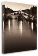 "Ponte Rialto Di Notte" By Alan Blaustein, Giclee Print on Gallery Wrap Canvas