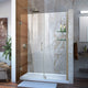 Dreamline Unidoor Min 48" To Max 49" Frameless Hinged Shower Door
