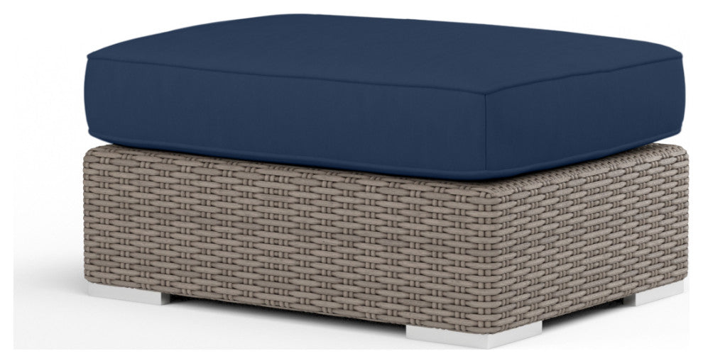 Coronado Sunbrella Upholstered Outdoor Ottoman