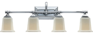 Nicholas 4-Light Bath Vanity, Polished Chrome