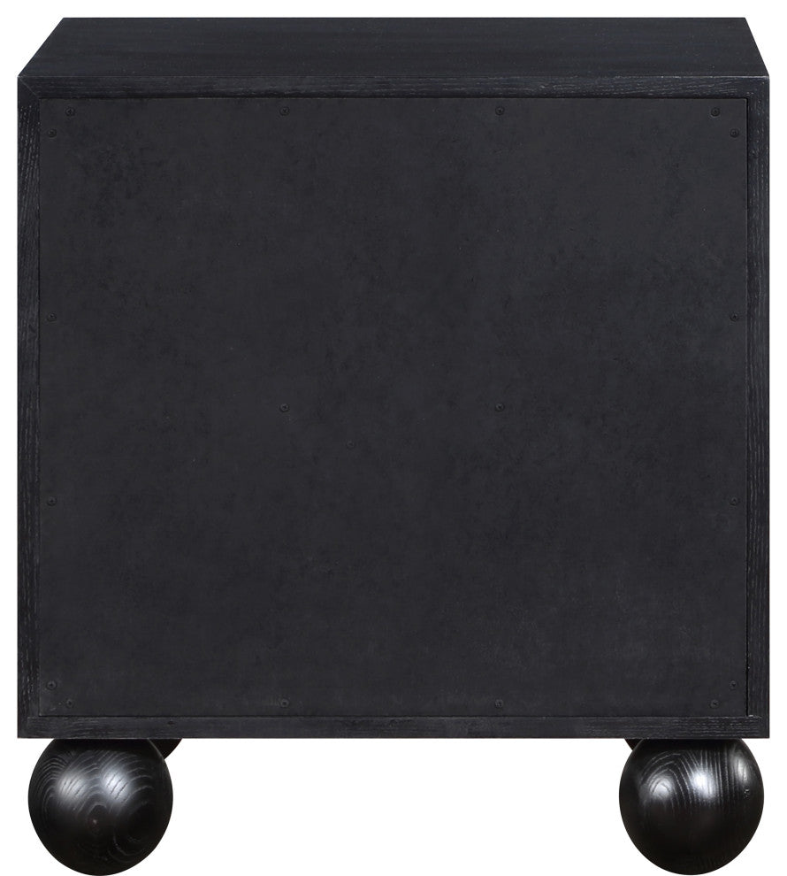 Kent Bedroom Set, Black, Nightstand