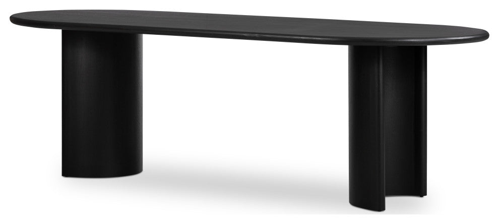 Paden Dining Table 94"- Black Acacia