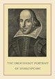 The Droeshent Portrait of Shakespeare- Fine Art Giclee Print 24" x 36"