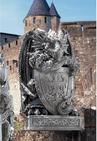 Shield Arthurian Dragon
