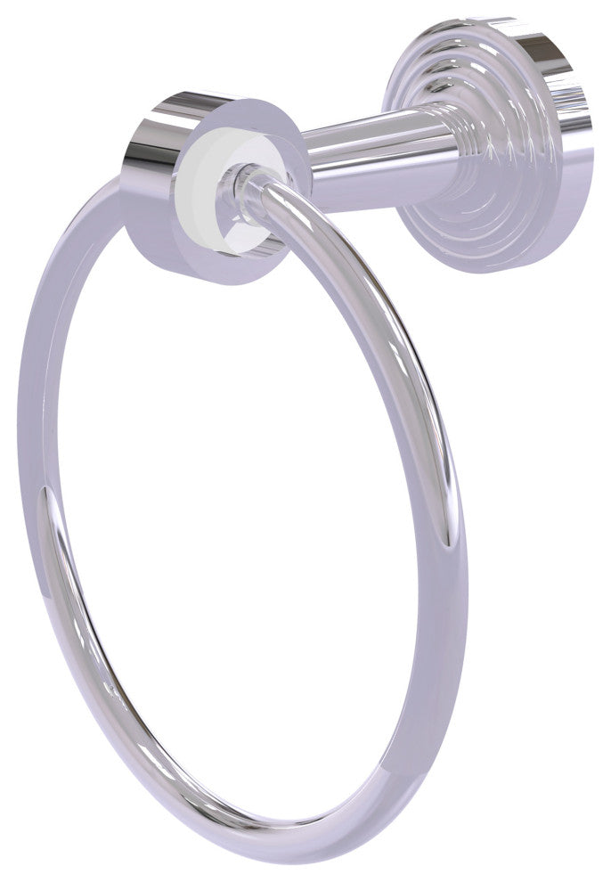 Pacific Beach Towel Ring, Polished Chrome