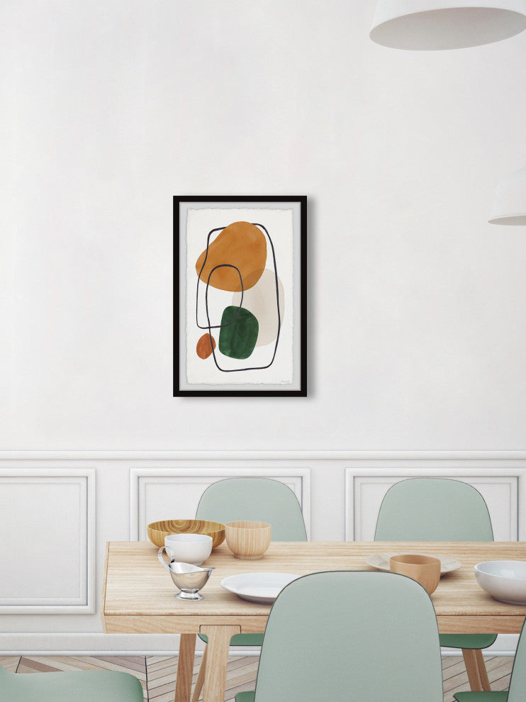 "Virtually Connected" Framed Painting Print, 20x30