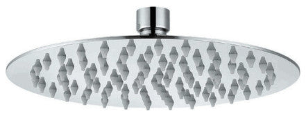 Vanity Art Round Shower Head, Brushed Nickel, 8"