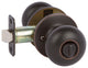 Callan Saxon Privacy Knob Set, Edged Oil Rubbed Bronze