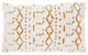 Mina Victory AA019 Throw Pillow, Yellow, 12"X20"
