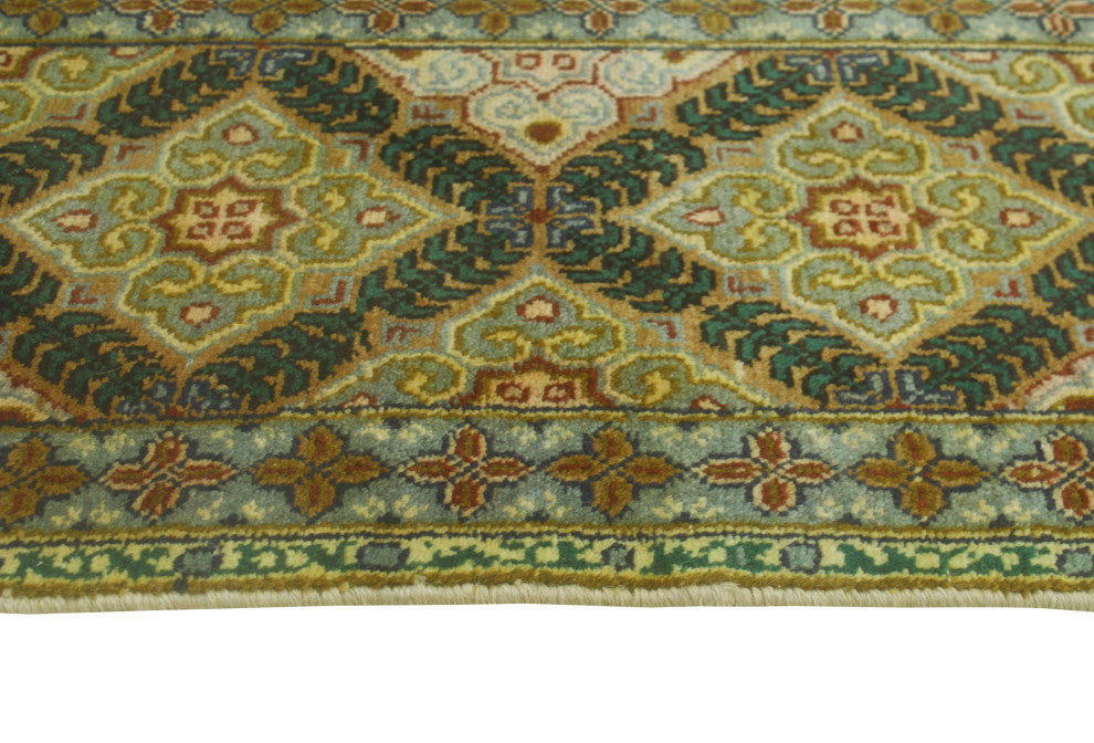 Fine Vintage Distressed Cindy Brown/Beige Rug, 9'8 x 13'2