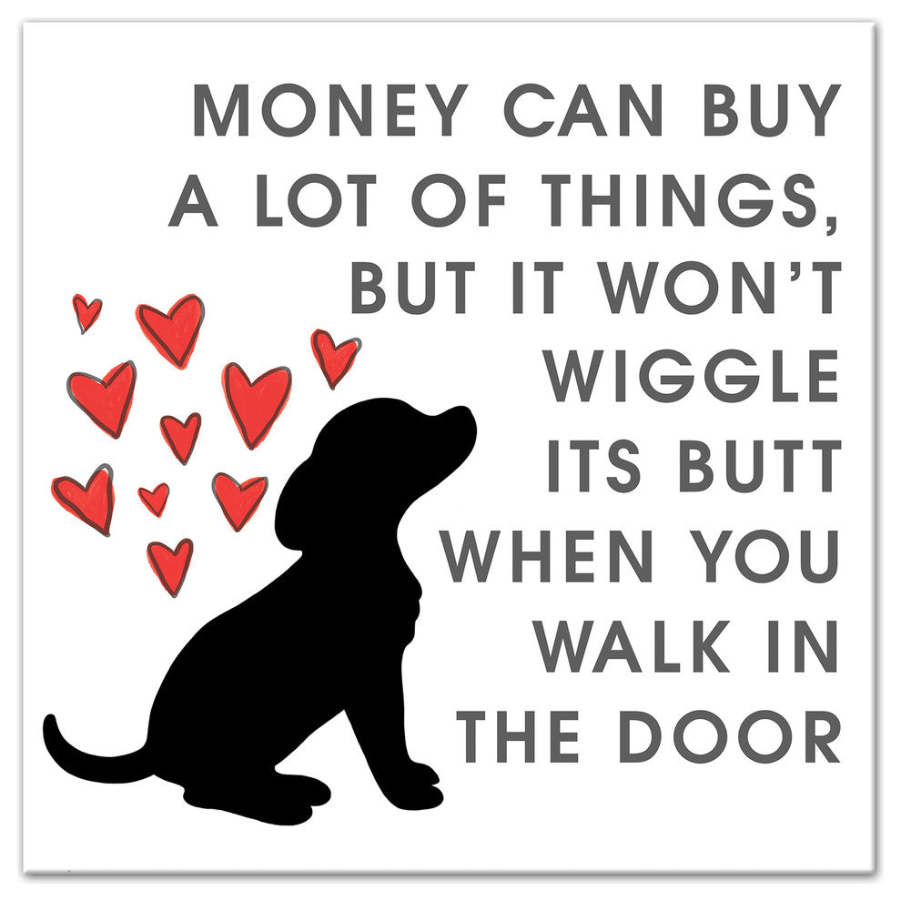 Designs Direct Creative Group Wiggle Butt 12x12 Canvas Wall Art