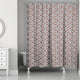 Boho Polka Dots in Brown Shower Curtain