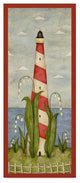 Robin Betterley ''Lilly Lighthouse'' Canvas Art, 8"x19"
