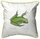 Green Treefrog Large Indoor/Outdoor Pillow 18x18