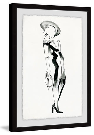 "Sophisticated Lady" Framed Painting Print, 20"x30"