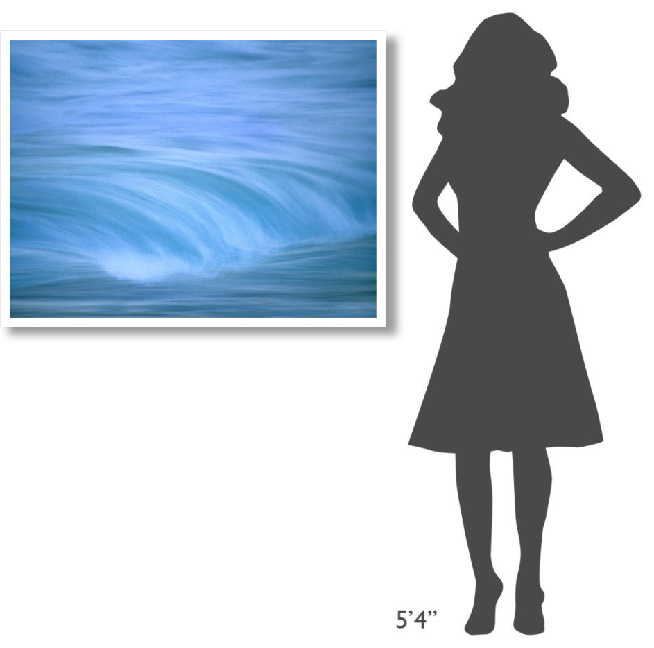 "Ocean waves, Hawaii" Digital Paper Print by Tim Fitzharris, 42"x32"