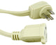 Sunlite Ex3/Ap Appliance 3' Extension Cord, Beige
