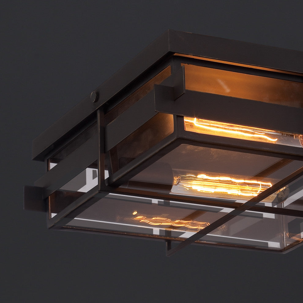 1-Light Craftsman Outdoor Wall Light by Eurofase