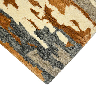 Abstract Glencoe Area Rug, Orange, 8' x 10', Abstract