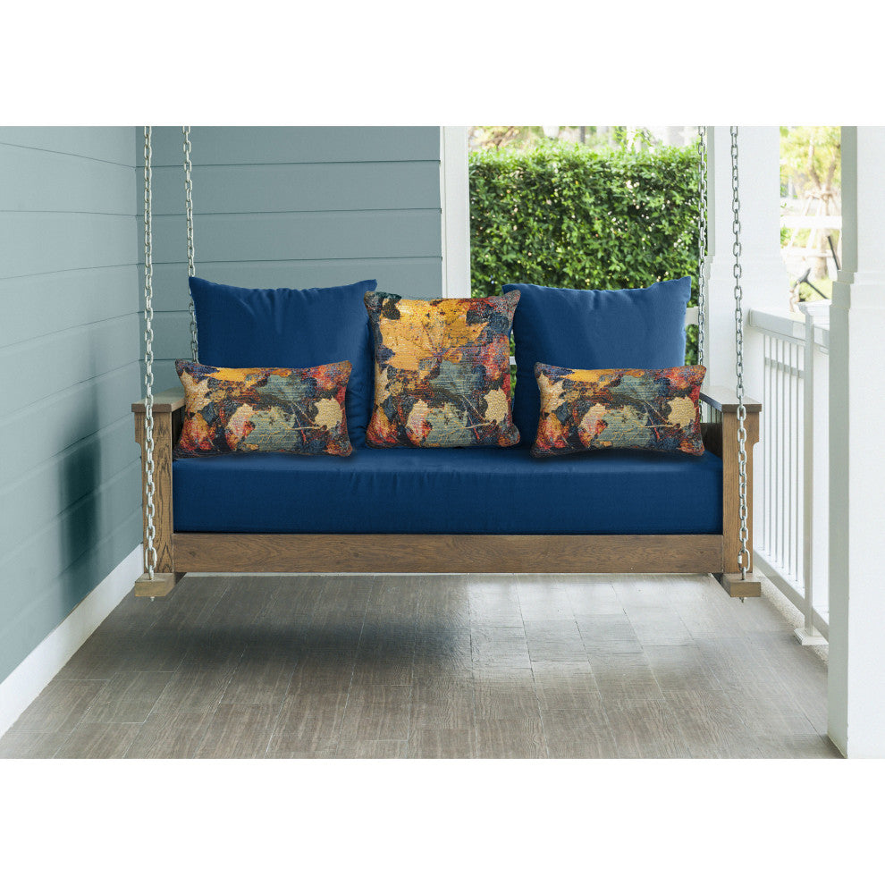 Marina Fall In Love Indoor/Outdoor Pillow, Multi, 18"x18"