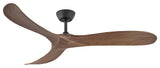 Swell 60" Ceiling Fan in Matte Black