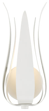 Crystorama Lighting Group 511 Broche 14" Tall Wall Sconce - Matte White