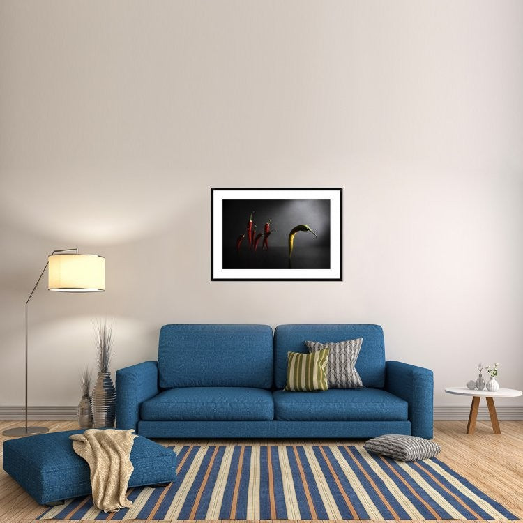 "Hit The Road, Jack!" Framed Digital Print by Victoria Ivanova, 44x32"