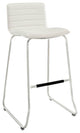 Modern Contemporary Dining Kitchen Bar Stool White
