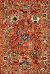 Loloi Padma Orange / Multi 2'-0" x 5'-0" Area Rug