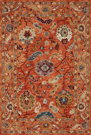 Loloi Padma Orange / Multi 2'-0" x 5'-0" Area Rug