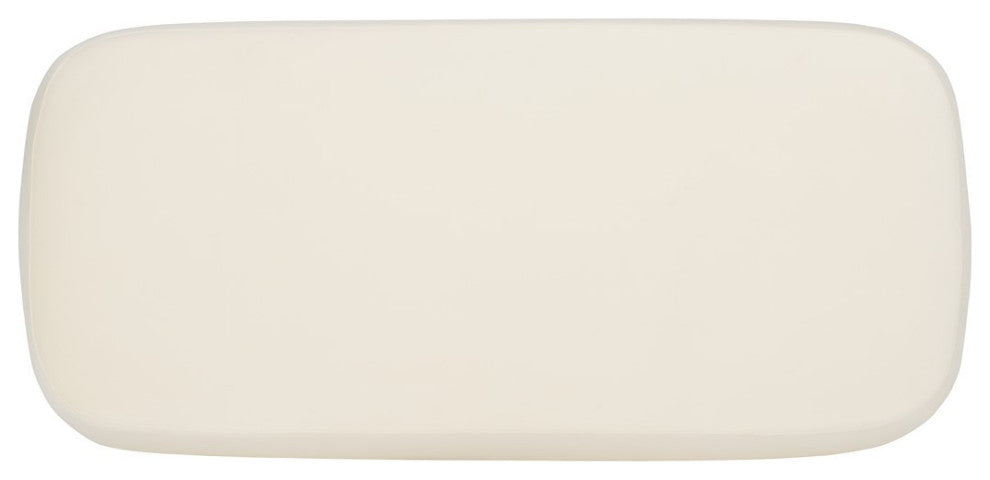 Safavieh Whitley Rectangle Ottoman, Cream