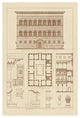 "Palazzo Strozzi at Florence" Digital Paper Print by J. Buhlmann, 18"x26"