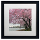 CATeyes 'Tidal Basin Blossoms' Matted Framed Art, 16x16