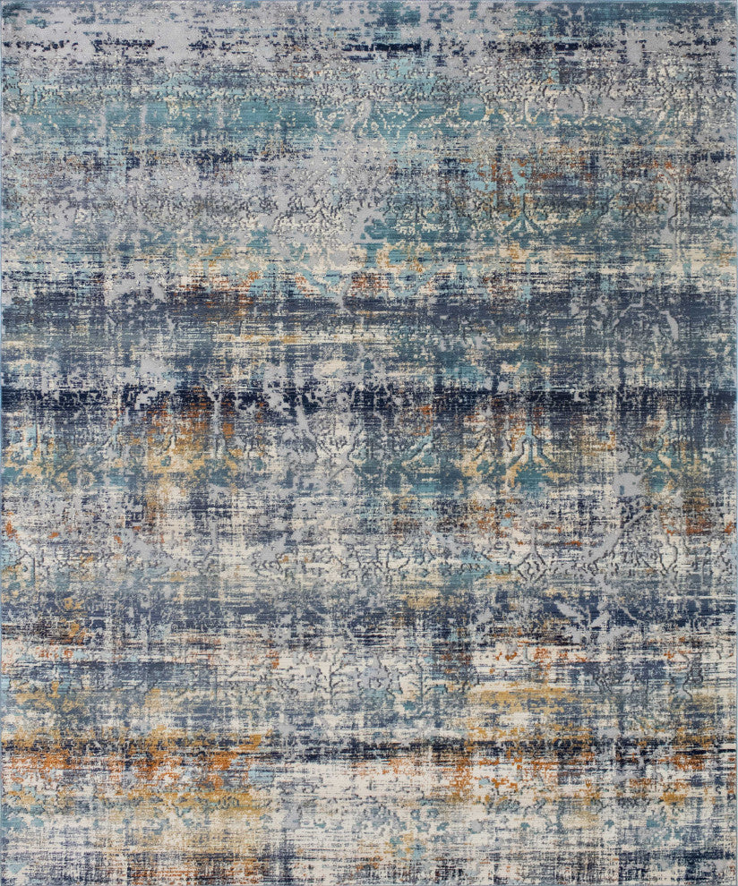 Noori Rug High-low Delphine Blue/Ivory Rug