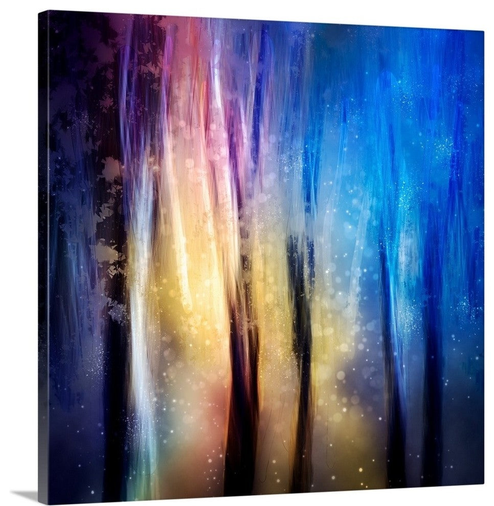 "Enchanted Night" Wrapped Canvas Art Print, 24"x24"x1.5"