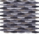 12.18"x12.18" Excalibur Artistic Glass Mosaic, Set of 4, Galahad