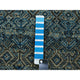 Yale Blue Kohinoor Herat Design 100% Wool Hand Knotted Runner Rug 2'6"x12'