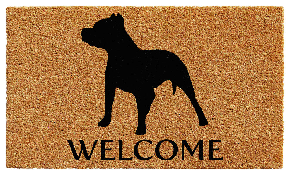 Pit Bull Doormat, 2'x3'