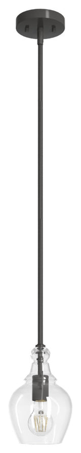 Hunter Maple Park Noble Bronze 1 Light Mini Pendant Ceiling Light