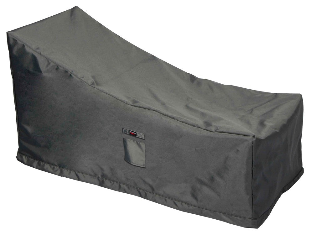 Titanium Shield Outdoor Long Chaise Lounge Cover by Astella