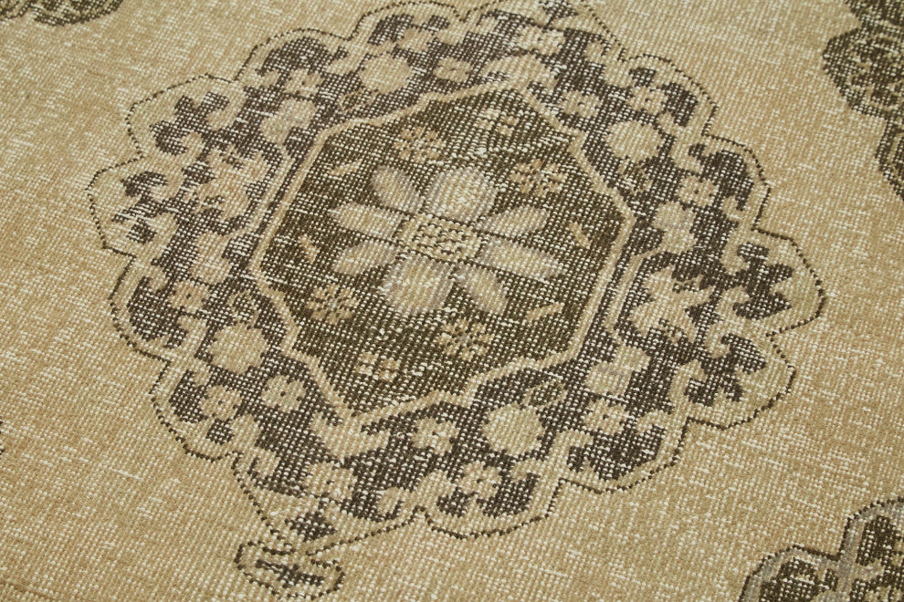 Rug N Carpet - Handmade Oriental 4' 7" x 13' 1" One-of-a-Kind Runner Rug