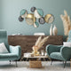 Modernist Abstract Floating Circles Wall Decor