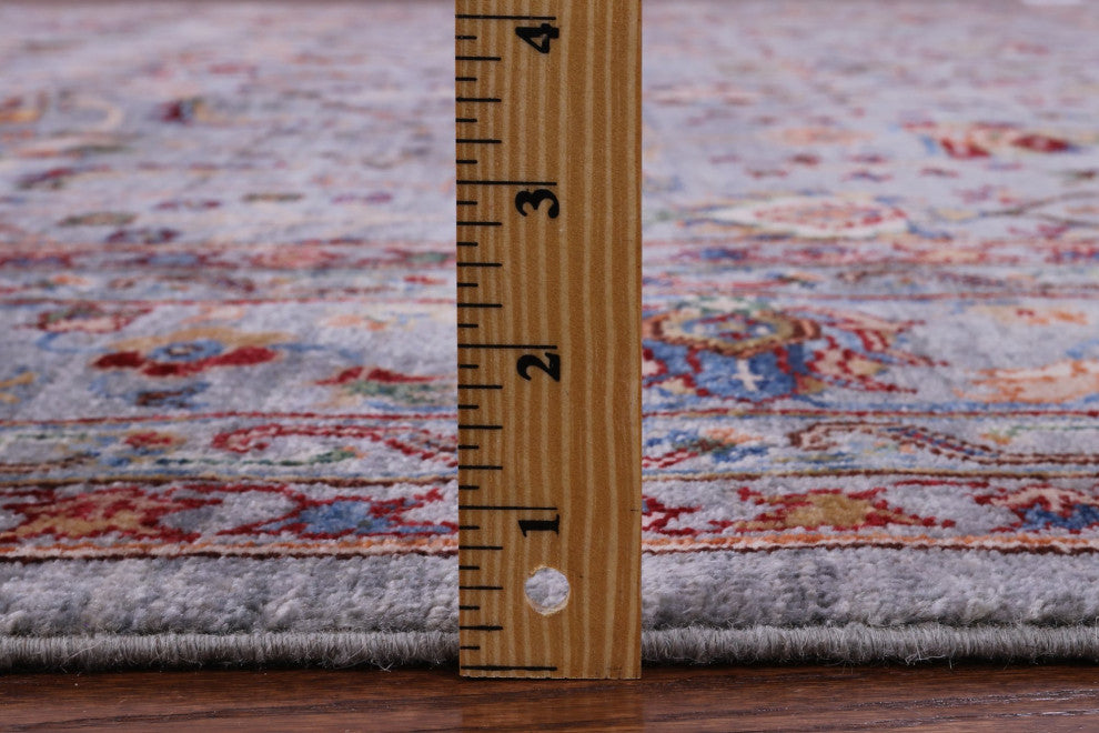 8' 1" X 9' 8" Hand Knotted Persian Tabriz Wool Rug - Q12908