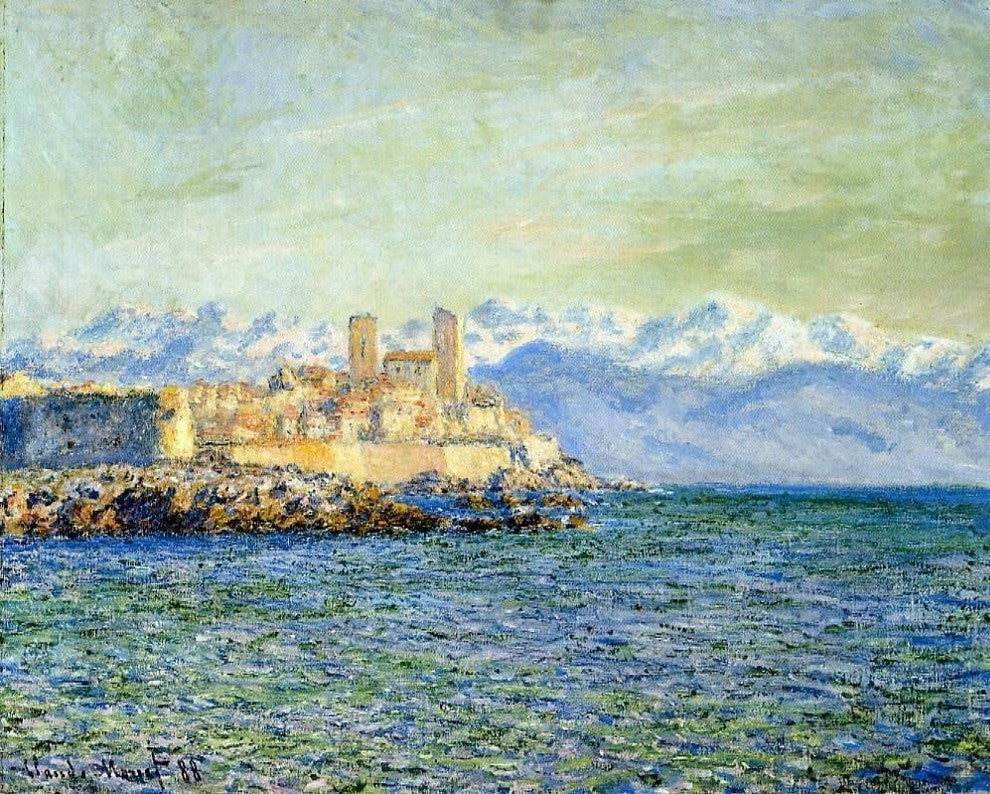 Claude Oscar Monet The Old Fort at Antibes Wall Decal